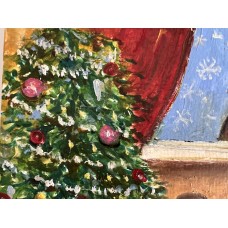 Millennium in Ukrainian style – Ukrainian Christmas, festive table, oil painting by Marina Stognieva Millennium in Ukrainian style – Ukrainian Christmas, festive table, oil painting by Marina Stognieva